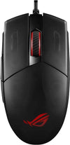 ASUS Mouse Strix Impact II Optical Gaming Mouse | 6200 DPI Sensor, 220 IPS | Ambidextrous & Ergonomic Wired Mouse | Aura Sync RGB | Configurated/Replaceable Mice Switches