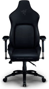 Razer Gaming Chair Iskur Black XL Ergonomically Designed for Hardcore Gaming - Multi-Layered Synthetic Leather - High-Density Foam Cushions - 4D Armrests - Steel-Reinforced Body - (Black)