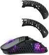 XTRFY M4 Wireless Ultra-Light Gaming Mouse, RGB, Adjustable Shape, 2.4 GHz Lag-Free Wireless, 75hrs Battery Life - (Black)