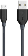 Anker PowerLine USB-A to Micro USB (3ft) - Durable Charging Cable, with 5000+ Bend Lifespan