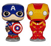 Funko Marvel Captain America and Iron Man Pop! Salt and Pepper Shaker Set
