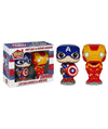 Funko Marvel Captain America and Iron Man Pop! Salt and Pepper Shaker Set