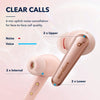 Anker Soundcore Liberty Air 2 Pro True Wireless Earbuds, Targeted Active Noise Cancelling, PureNote Technology, LDAC, 6 Mics for Calls, 26H Playtime, HearID Personalized EQ, Wireless Charging - Pink