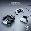 Razer Quick Charging Stand for PlayStation 5: Quick Charge - Curved Cradle Design - Matches PS5 DualSense Wireless Controller - One-Handed Navigation - USB Powered - White (Controller Sold Separately)