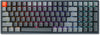 Keychron K4 Wireless Bluetooth/USB Wired Gaming Mechanical Keyboard, Compact 100 Keys RGB LED Backlit Gateron G Pro Red Switch N-Key Rollover, Aluminum Frame for Mac Windows, Version 2 (K4J1)