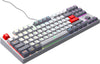 Xtrfy K4 RGB Tenkeyless, Compact Mechanical gaming keyboard with RGB, US (Retro)