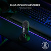 Razer Microphone Seiren V2 X USB Microphone: 25mm Condenser Microphone - Supercardioid Pickup Pattern - Digital Analogue Limiter - Mic Monitoring/Gain & Mute Buttons - Built-in Shock Absorber