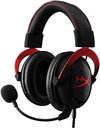 HyperX Cloud II - Gaming Headset, 7.1 Surround Sound, Memory Foam Ear Pads, Durable Aluminum Frame, Detachable Microphone, Works with PC, PS4, Xbox One - (Red)