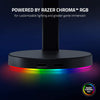 Razer Headset Base Station V2 Chroma: Chroma RGB Lighting - Non-Slip Rubber Base - Designed for Gaming Headsets - Classic Black, 4.73 x 4.73 x 11.03 inches