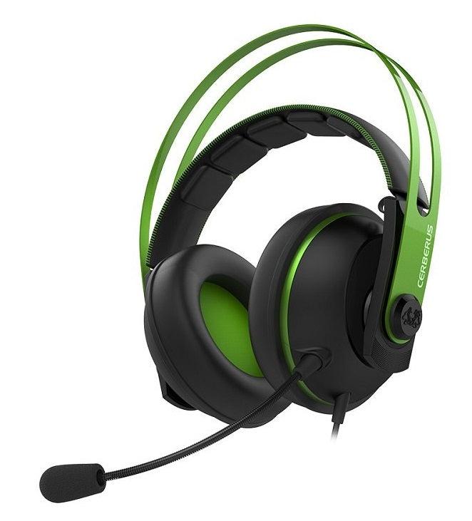 ASUS Cerberus V2 Green Gaming Headset –