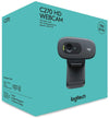 Logitech Webcam C270 Desktop or Laptop, HD 720p Widescreen for Video Calling and Recording