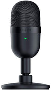 Razer Microphone Seiren Mini USB Streaming Microphone: Precise Supercardioid Pickup Pattern - Professional Recording Quality - Ultra-Compact Build - Heavy-Duty Tilting Stand - Shock Resistant - (Black)