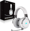 Corsair Headset Virtuoso RGB Wireless Gaming Headset - High-Fidelity 7.1 Surround Sound w/Broadcast Quality Microphone - Memory Foam Earcups - 20 Hour Battery Life - Works with PC, PS5, PS4 (White)