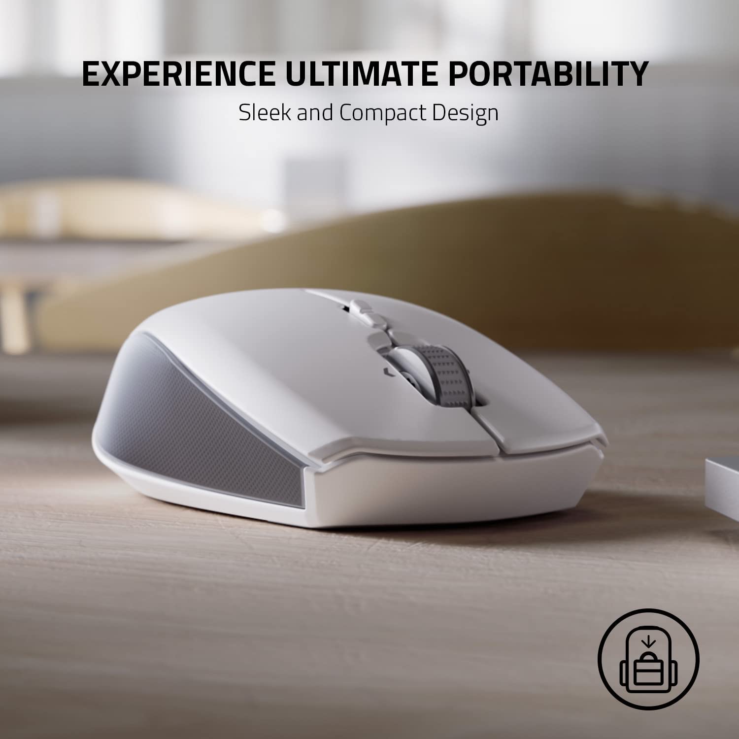 Razer Mouse Pro Click Mini Portable Wireless Mouse: Silent, Tactile, M ...