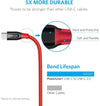 Anker PowerLine+ USB-C to USB-C Cable 2.0 (3ft), High Durability Red Black