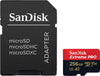 SanDisk Extreme Pro Micro SDXC UHS-I U3 A2 V30 Memory Card (256GB) SDSQXCZ-256G-GN6MA