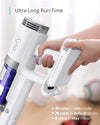 EUFY by Anker, HomeVac S11 Go White Colour, Cordless Stick Vacuum Cleaner, Lightweight, 120AW Suction Power, Detachable Battery, Cleans Carpet to Hard Floor
