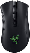 Razer Mouse DeathAdder v2 Pro Wireless Gaming Mouse: 20K DPI Optical Sensor - 3x Faster Than Mechanical Optical Switch - Chroma RGB Lighting - 70 Hr Battery Life - 8 Programmable Buttons - (Black)