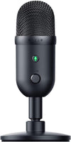 Razer Microphone Seiren V2 X USB Microphone: 25mm Condenser Microphone - Supercardioid Pickup Pattern - Digital Analogue Limiter - Mic Monitoring/Gain & Mute Buttons - Built-in Shock Absorber