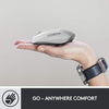 Logitech Mouse MX Anywhere 3 Compact Performance Mouse, Wireless, Comfort, Fast Scrolling, Any Surface, Portable, 4000DPI, Customizable Buttons, USB-C, Bluetooth - (Graphite)