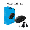 Logitech Mouse G304 Lightspeed Wireless Gaming Mouse, Hero Sensor, 12,000 DPI, Lightweight, 6 Programmable Buttons, 250h Battery Life, On-Board Memory - (Black)
