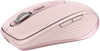 Logitech Mouse MX Anywhere 3 Compact Performance Mouse, Wireless, Comfort, Fast Scrolling, Any Surface, Portable, 4000DPI, Customizable Buttons, USB-C, Bluetooth - (Rose Pink)