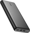 Anker PowerCore 26800 Portable Charger, 26800mAh External Battery with Dual Input Port and Double-Speed Recharging, 3 USB Ports