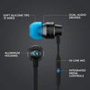 Logitech Earphones G333 Wired in Ear Earphones with Mic (Black)