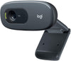 Logitech Webcam C270 Desktop or Laptop, HD 720p Widescreen for Video Calling and Recording