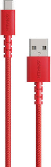 Anker Powerline Select+ USB-A to USB-C Cable (3ft) Red, High Durability