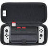 HORI Slim Tough Pouch Black for Nintendo Switch OLED (NSW-810)