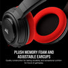 Corsair Headset HS35 - Stereo Gaming Headset - Memory Foam Earcups - Headphones Designed for Switch and Mobile – Red