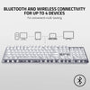 Razer Keyboard Pro Type: Wireless Mechanical Productivity Keyboard - Razer Orange Mechanical Switches - Fully Programmable Keys - Bluetooth and Wireless Connectivity - Durable for Up to 80 Million Keystrokes