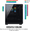 Corsair PC Case iCUE 220T RGB Airflow Tempered Glass Mid-Tower Smart Case - Black (CC-9011173-WW)