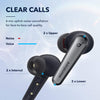 Anker Soundcore Liberty Air 2 Pro True Wireless Earbuds, Targeted Active Noise Cancelling, PureNote Technology, LDAC, 6 Mics for Calls, 26H Playtime, HearID Personalized EQ, Wireless Charging - Black