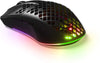 SteelSeries Mouse Aerox 3 Wireless - Super Light Gaming Mouse - 18,000 CPI TrueMove Air Optical Sensor - Ultra-lightweight Water Resistant Design - 200 Hour Battery Life (62604)