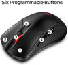 HyperX Pulsefire Dart - Wireless RGB Gaming Mouse, Software-Controlled Customization, 6 Programmable Buttons, Qi-Charging Battery up to 50 Hours - PC, PS4, Xbox One Compatible