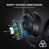 Razer Headset Kraken V3 X Gaming Headset: 7.1 Surround Sound - Triforce 40mm Drivers - HyperClear Bendable Cardioid Mic - Chroma RGB Lighting - for PC - (Black)