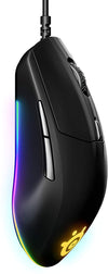 SteelSeries Mouse Rival 3 Gaming Mouse - 8,500 CPI TrueMove Core Optical Sensor - 6 Programmable Buttons - Split Trigger Buttons - Brilliant Prism RGB Lighting