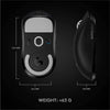 Logitech Mouse G Pro X SUPERLIGHT Wireless Gaming Mouse, Ultra-Lightweight, HERO 25K Sensor, 25,600 DPI, 5 Programmable Buttons, Long Battery Life (Black)