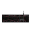 Logitech Keyboard G413 Backlit Mechanical Gaming Keyboard with USB Passthrough – Carbon