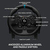 Logitech Racing Wheel G923 with Pedals for PS 5, PS4 and PC featuring TRUEFORCE up to 1000 Hz Force Feedback, Responsive Pedal, Dual Clutch Launch Control, and Genuine Leather Wheel Cover