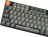 Keychron K8 Tenkeyless Wireless Mechanical Keyboard for Mac, White Backlight, Bluetooth, Multitasking, Type-C Wired Gaming Keyboard for Windows with Gateron (Red Switch) (K8J1)