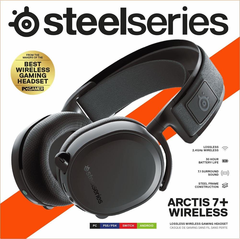 SteelSeries Headset Arctis 7+ Wireless Gaming Headset – Lossless