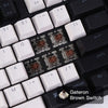 Keychron C1 Mac Layout Wired Mechanical Keyboard, Gateron Brown Switch, Tenkeyless 87 Keys ABS keycaps Computer Keyboard for Windows PC Laptop, White Backlight, Type-C Cable (C1A3)