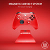 Razer Universal Quick Charging Stand for Xbox Series X|S: Magnetic Secure Charging - Perfectly Matches Xbox Wireless Controllers - USB Powered - Pulse Red (Controller Sold Separately)
