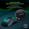 Razer Mouse Viper Ultimate Lightest Wireless Gaming Mouse: Fastest Gaming Switches - 20K DPI Optical Sensor - Chroma Lighting - 8 Programmable Buttons - 70 Hr Battery - (Black) w/Dock