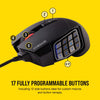 Corsair Mouse Scimitar RGB Elite, MOBA/MMO Gaming Mouse, Black, Backlit RGB LED, 18000 DPI, Optical