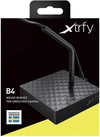 Xtrfy XG B4 Mouse Bungee, Flexible Silicone Arm, Steady Base, Non-Slip Rubber Bottom, Compact and Convenient - -BLACK