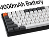 Keychron K2 75% Layout 84 Keys Hot-swappable with Gateron G Pro Red Switch/RGB Backlit for Windows Version 2 (K2C1H)